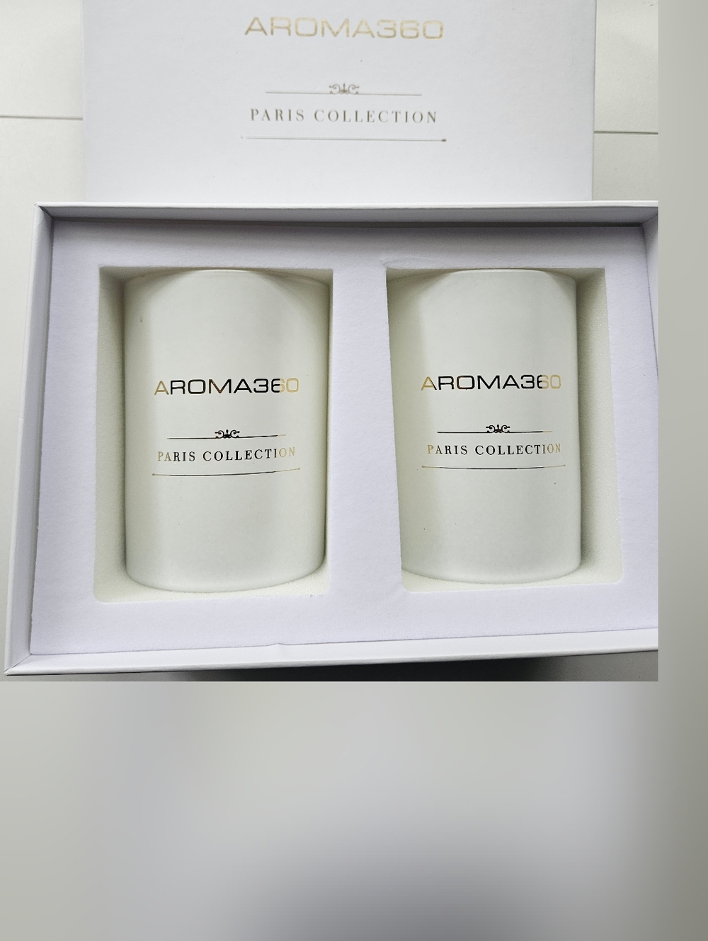 Aroma360 Paris Collection Scented Candle Duo - My Way Scent